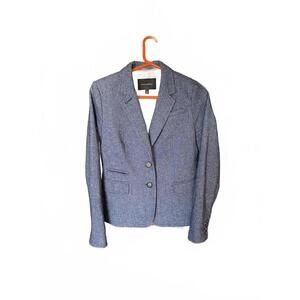 Blue Banana Republic Tweed Academy Blazer - Women's Size 6